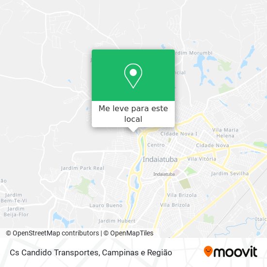 Cs Candido Transportes mapa