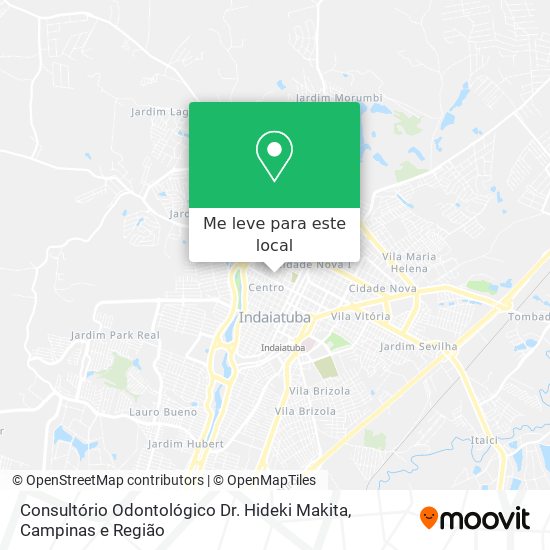 Consultório Odontológico Dr. Hideki Makita mapa