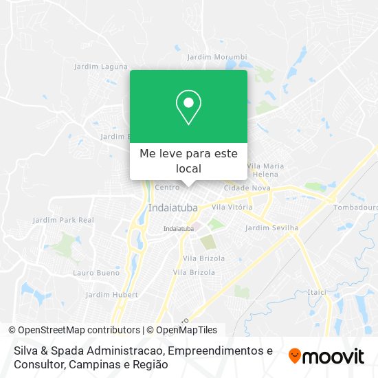 Silva & Spada Administracao, Empreendimentos e Consultor mapa