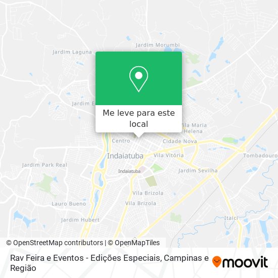 Rav Feira e Eventos - Edições Especiais mapa