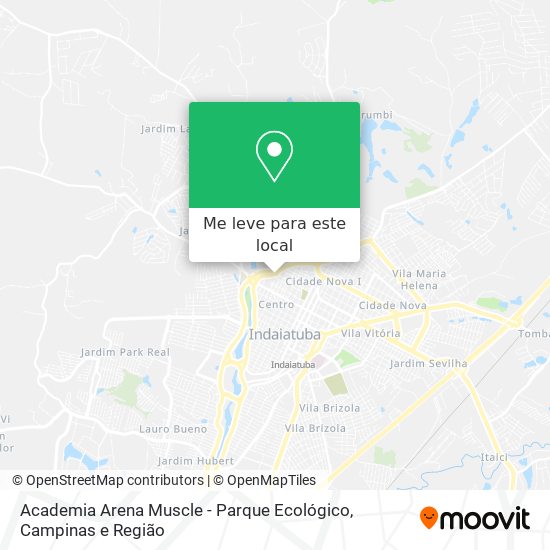 Academia Arena Muscle - Parque Ecológico mapa