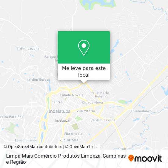 Limpa Mais Comércio Produtos Limpeza mapa