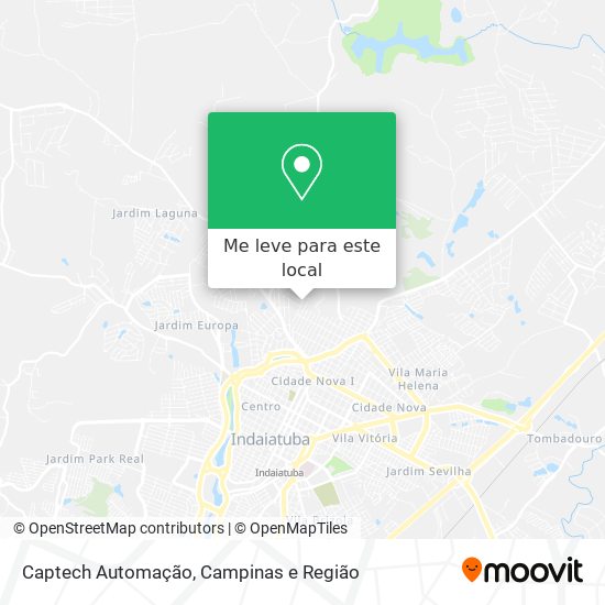 Captech Automação mapa