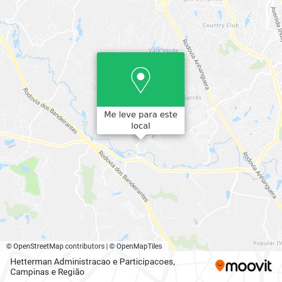 Hetterman Administracao e Participacoes mapa