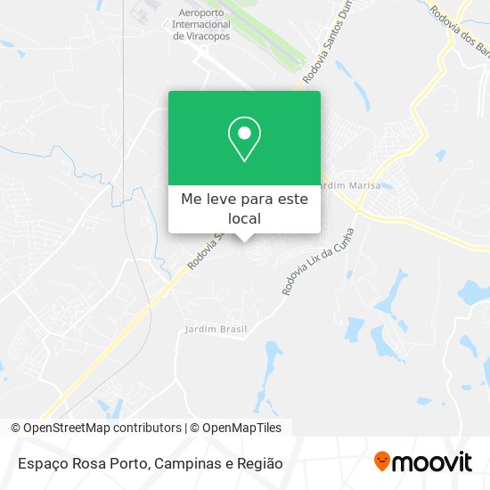 Espaço Rosa Porto mapa
