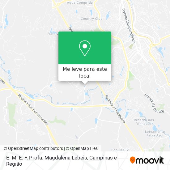 E. M. E. F. Profa. Magdalena Lebeis mapa