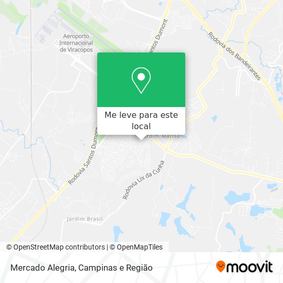 Mercado Alegria mapa