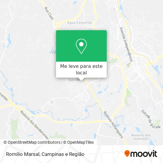 Romilio Marsal mapa