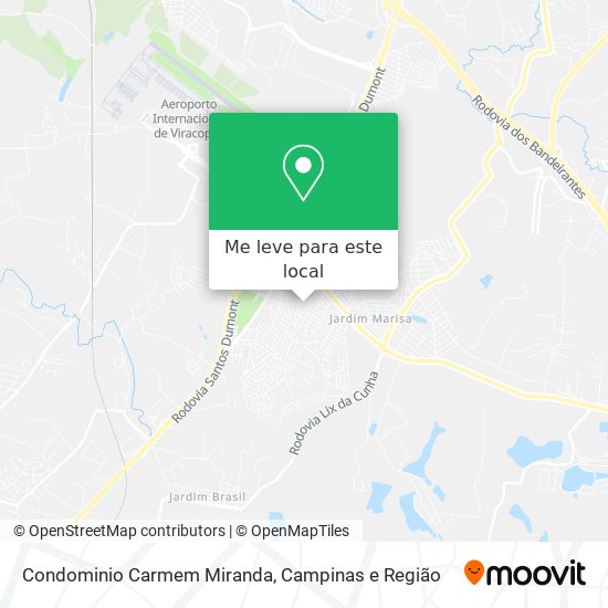 Condominio Carmem Miranda mapa
