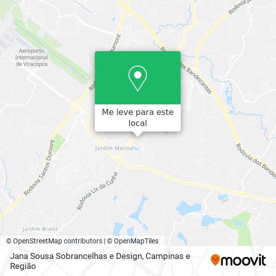 Jana Sousa Sobrancelhas e Design mapa