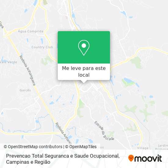 Prevencao Total Seguranca e Saude Ocupacional mapa