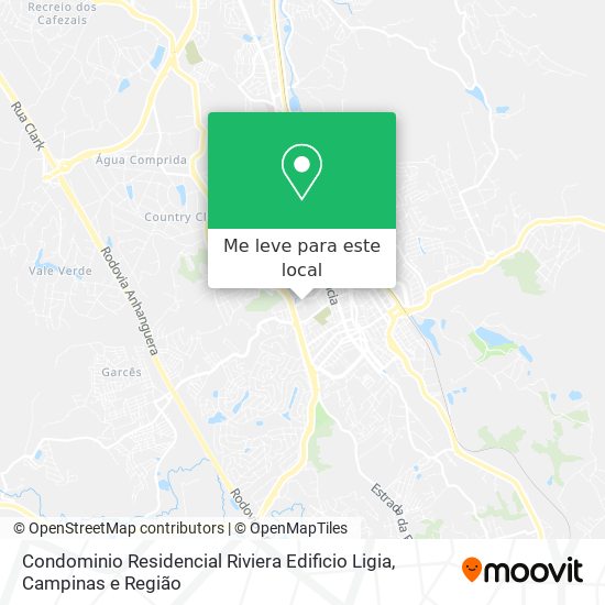 Condominio Residencial Riviera Edificio Ligia mapa