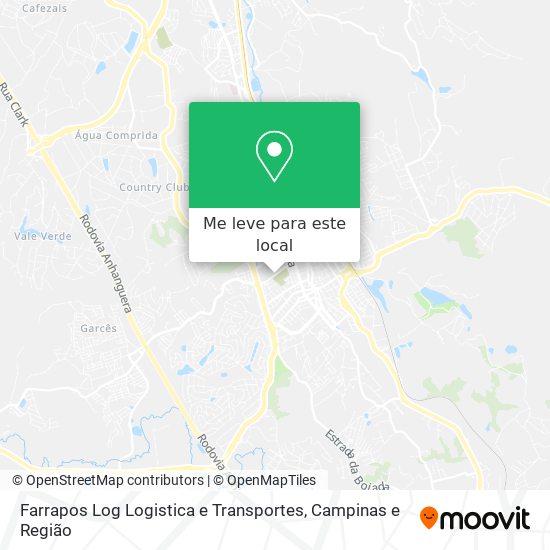 Farrapos Log Logistica e Transportes mapa