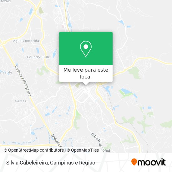 Silvia Cabeleireira mapa