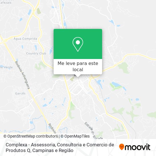 Complexa - Assessoria, Consultoria e Comercio de Produtos Q mapa