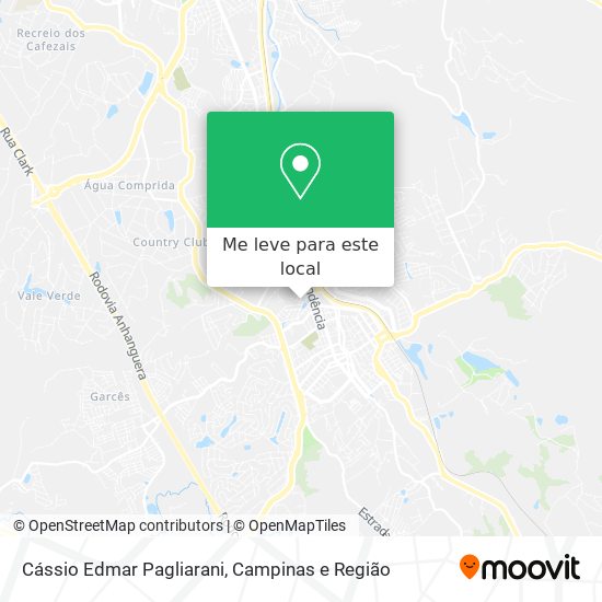 Cássio Edmar Pagliarani mapa