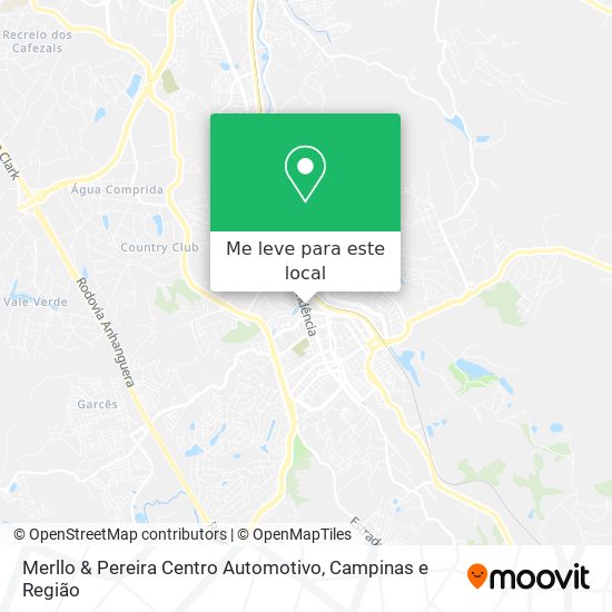 Merllo & Pereira Centro Automotivo mapa