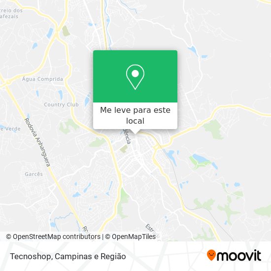 Tecnoshop mapa