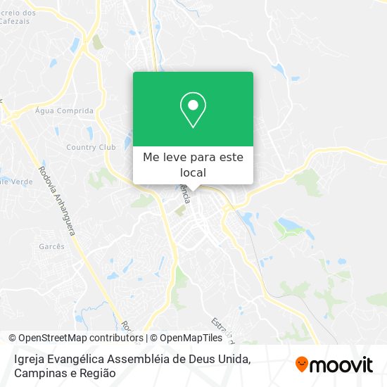 Igreja Evangélica Assembléia de Deus Unida mapa