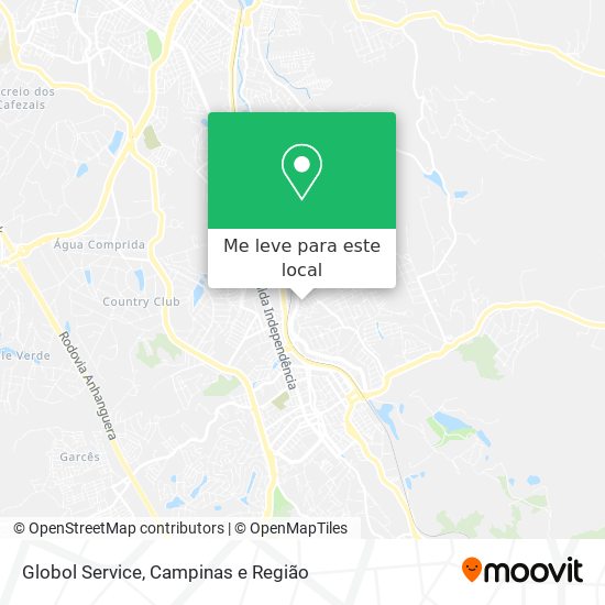 Globol Service mapa