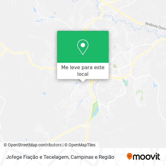 Jofege Fiação e Tecelagem mapa