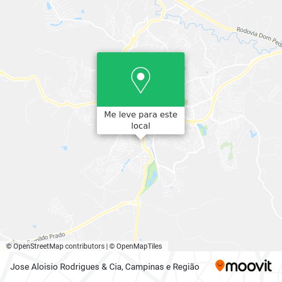 Jose Aloisio Rodrigues & Cia mapa
