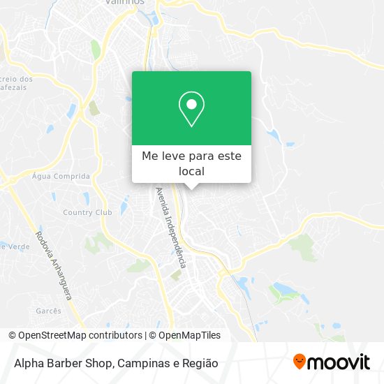 Alpha Barber Shop mapa