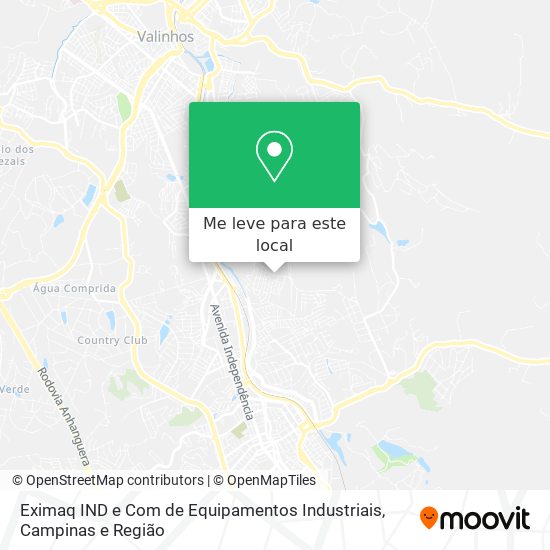 Eximaq IND e Com de Equipamentos Industriais mapa