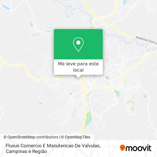 Fluxus Comercio E Manutencao De Valvulas mapa