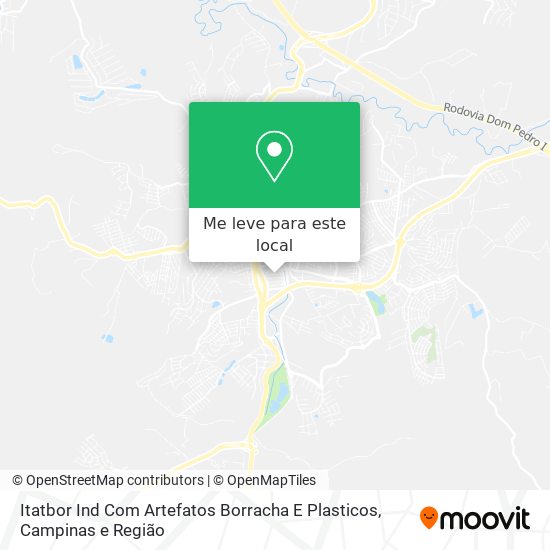 Itatbor Ind Com Artefatos Borracha E Plasticos mapa