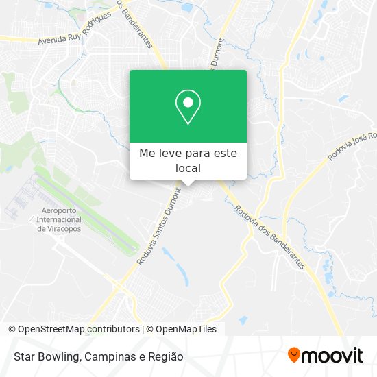 Star Bowling mapa