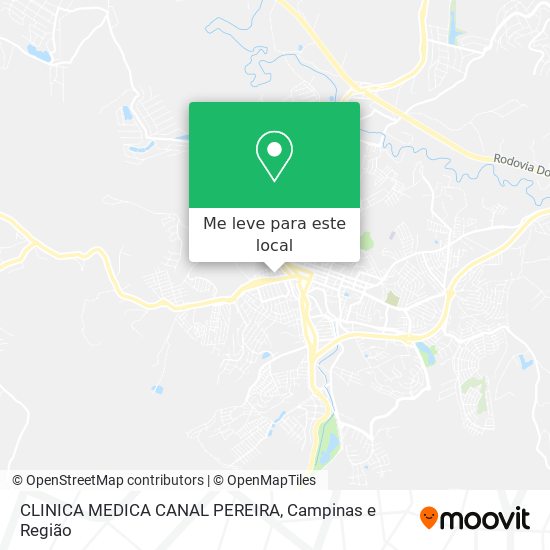 CLINICA MEDICA CANAL PEREIRA mapa