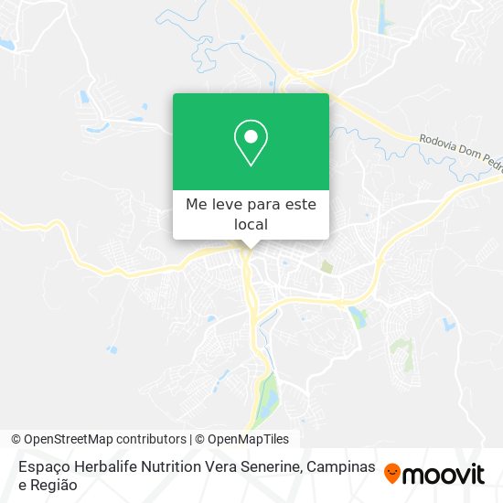 Espaço Herbalife Nutrition Vera Senerine mapa