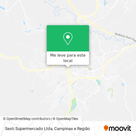 Sesti Supermercado Ltda mapa