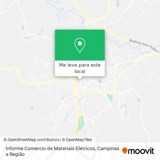 Informe Comercio de Materiais Eletricos mapa