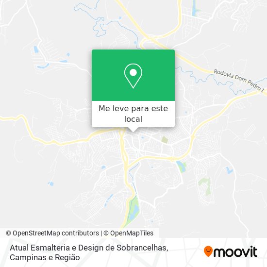 Atual Esmalteria e Design de Sobrancelhas mapa