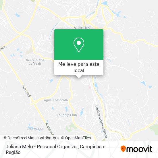 Juliana Melo - Personal Organizer mapa