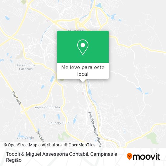 Tocoli & Miguel Assessoria Contabil mapa