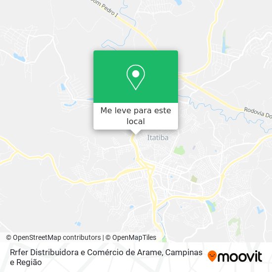 Rrfer Distribuidora e Comércio de Arame mapa