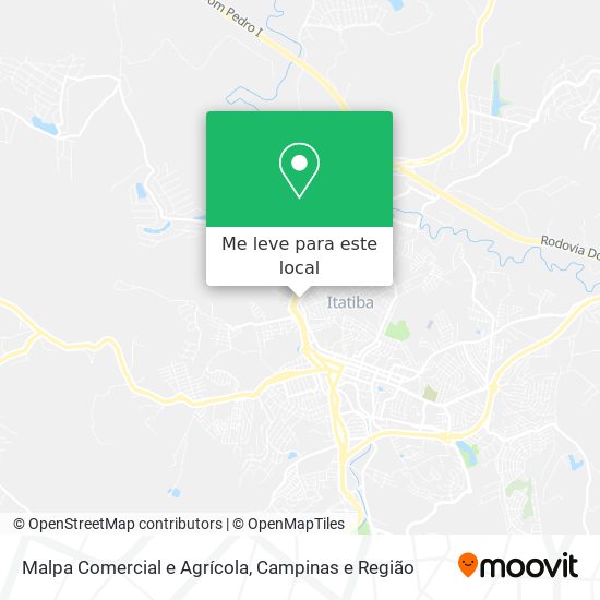 Malpa Comercial e Agrícola mapa