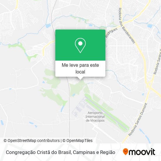 Congregação Cristã do Brasil mapa