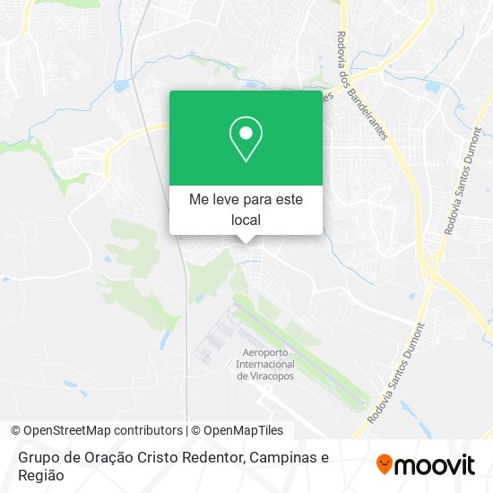 Grupo de Oração Cristo Redentor mapa