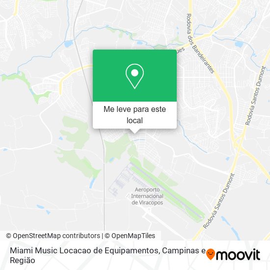 Miami Music Locacao de Equipamentos mapa