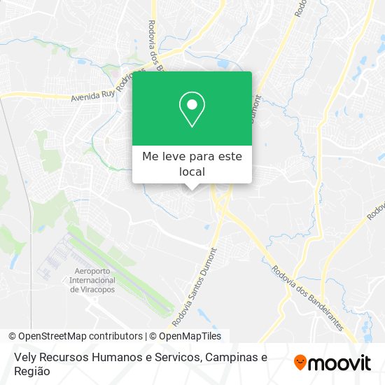 Vely Recursos Humanos e Servicos mapa