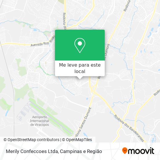 Merily Confeccoes Ltda mapa