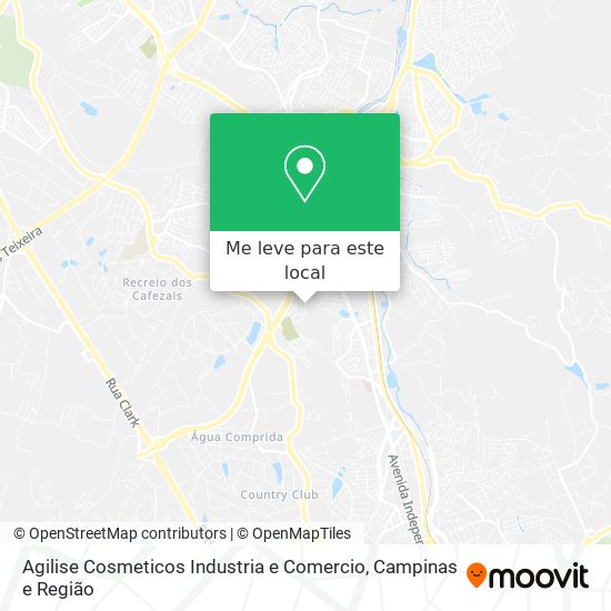 Agilise Cosmeticos Industria e Comercio mapa