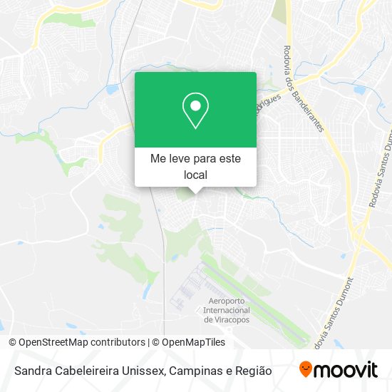 Sandra Cabeleireira Unissex mapa