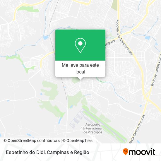 Espetinho do Didi mapa