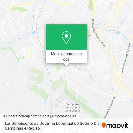 Lar Beneficente sa Doutrina Espiritual do Setimo Dia mapa