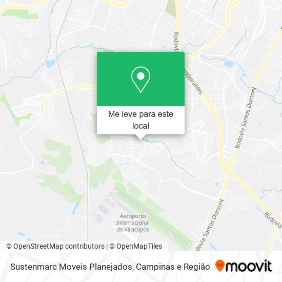 Sustenmarc Moveis Planejados mapa
